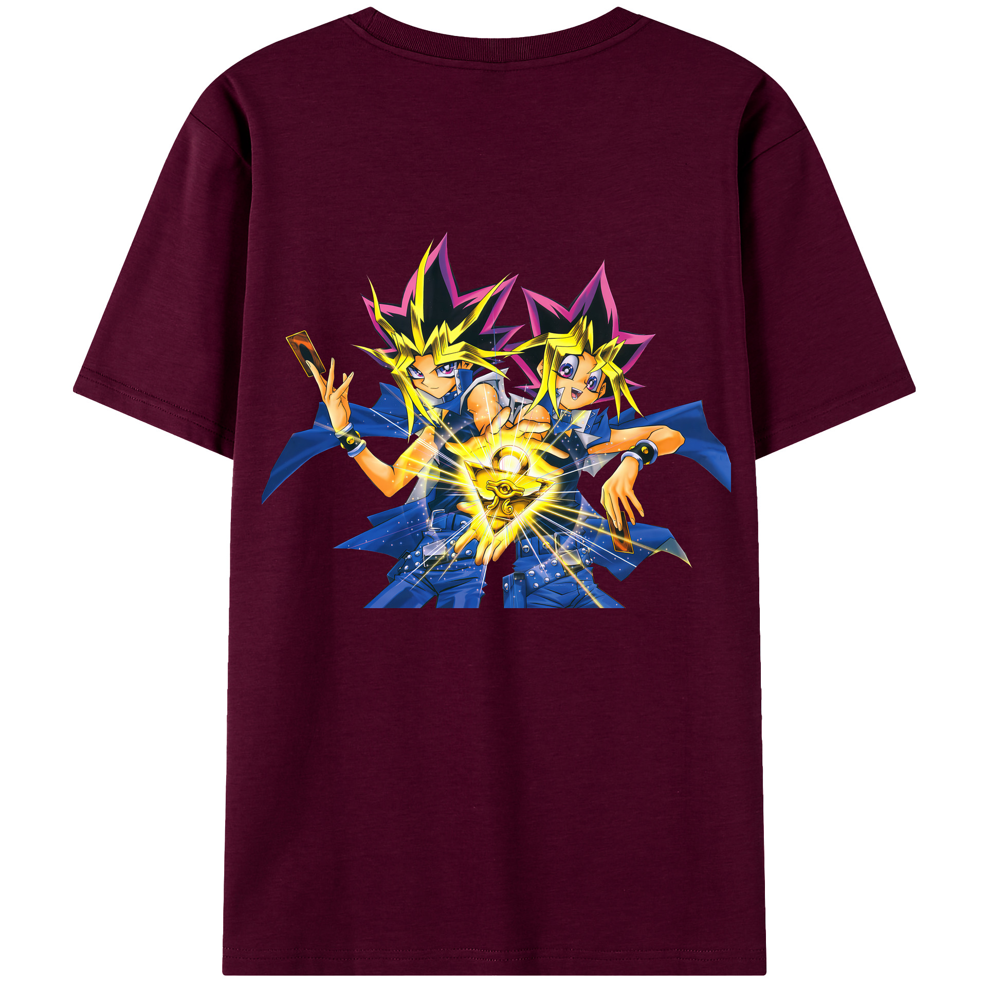 （画像用） 遊☆戯☆王 Yu-Gi-Oh! レディース半袖Tシャツ(バックプリント)